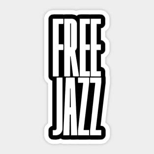 free jazz Sticker